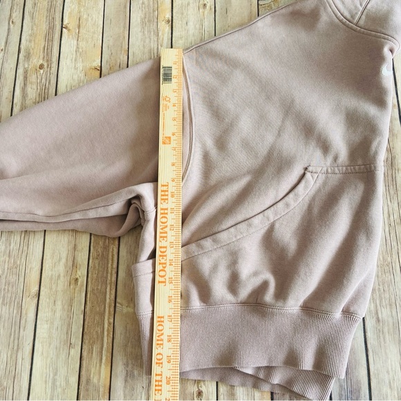 Nike Sportswear Womens Over-Oversized Pullover Hoodie Pink Center Swoosh Medium - Picture 9 of 10